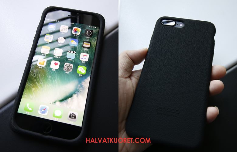 iPhone 7 Plus Kuoret Silikoni Kotelo Pehmeä Neste, iPhone 7 Plus Kuori Puhelimen Harmaa