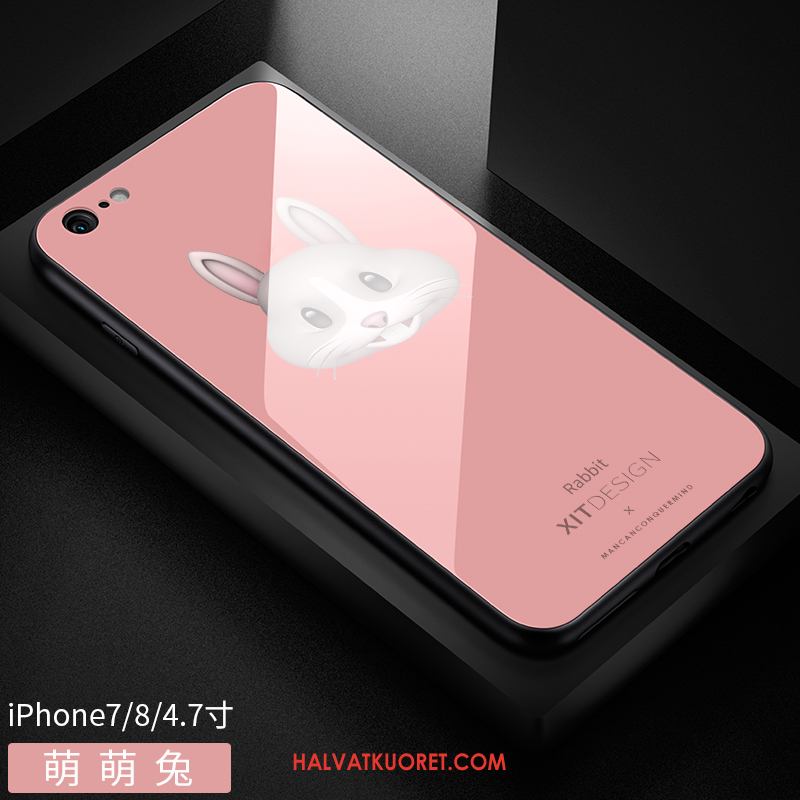 iPhone 8 Kuoret Punainen Silikoni Puhelimen, iPhone 8 Kuori Trendi Musta