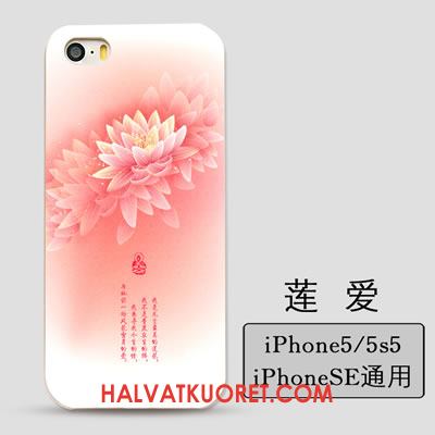 iPhone Se Kuoret Kohokuviointi Sininen Uusi, iPhone Se Kuori Kova