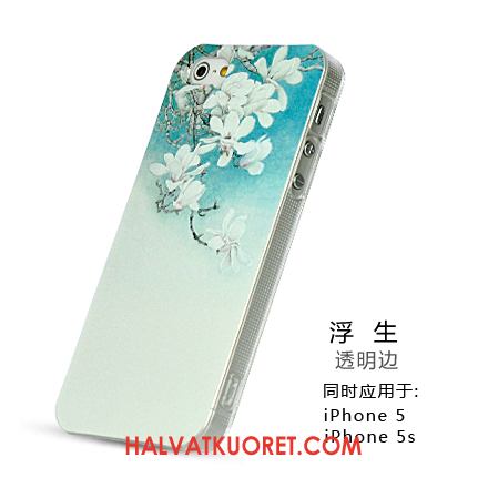 iPhone Se Kuoret Kohokuviointi Sininen Uusi, iPhone Se Kuori Kova