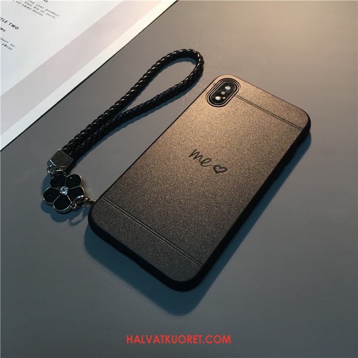 iPhone X Kuoret Murtumaton Kotelo Tide-brändi, iPhone X Kuori Puhelimen Pesty Suede
