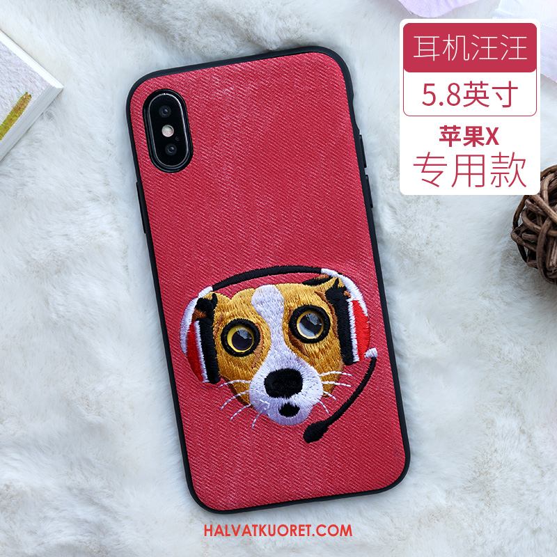 iPhone X Kuoret Murtumaton Tide-brändi, iPhone X Kuori Ihana Silikoni