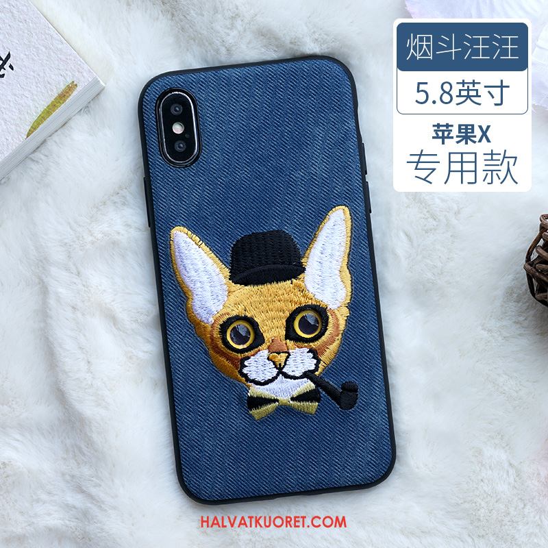 iPhone X Kuoret Murtumaton Tide-brändi, iPhone X Kuori Ihana Silikoni