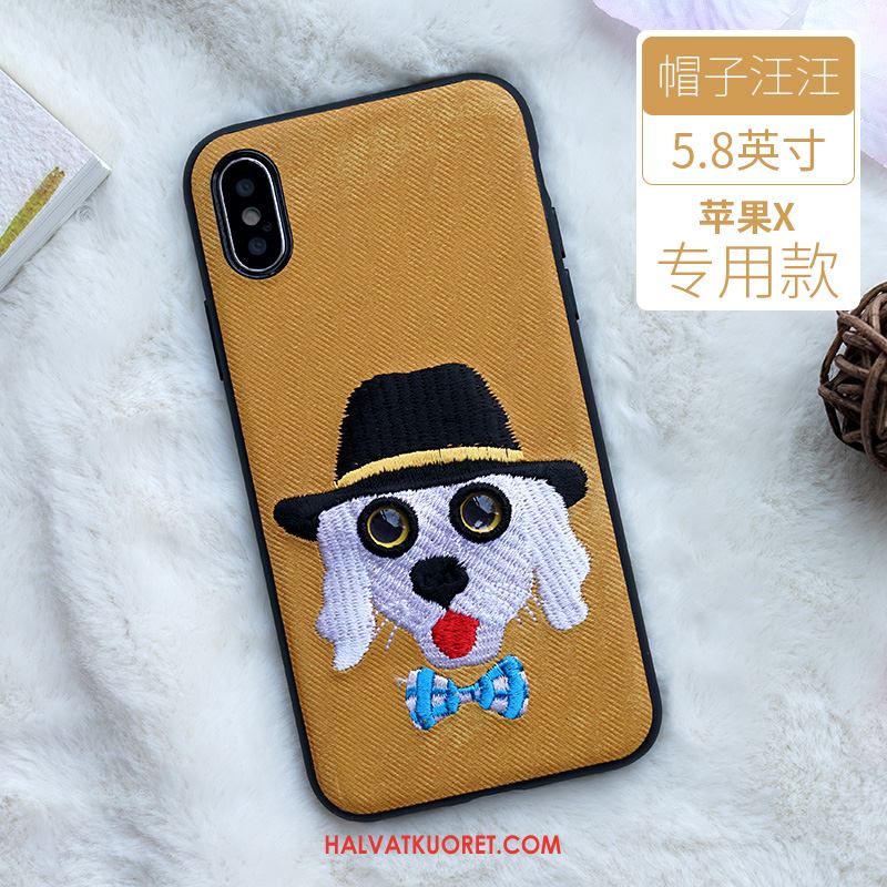 iPhone X Kuoret Murtumaton Tide-brändi, iPhone X Kuori Ihana Silikoni