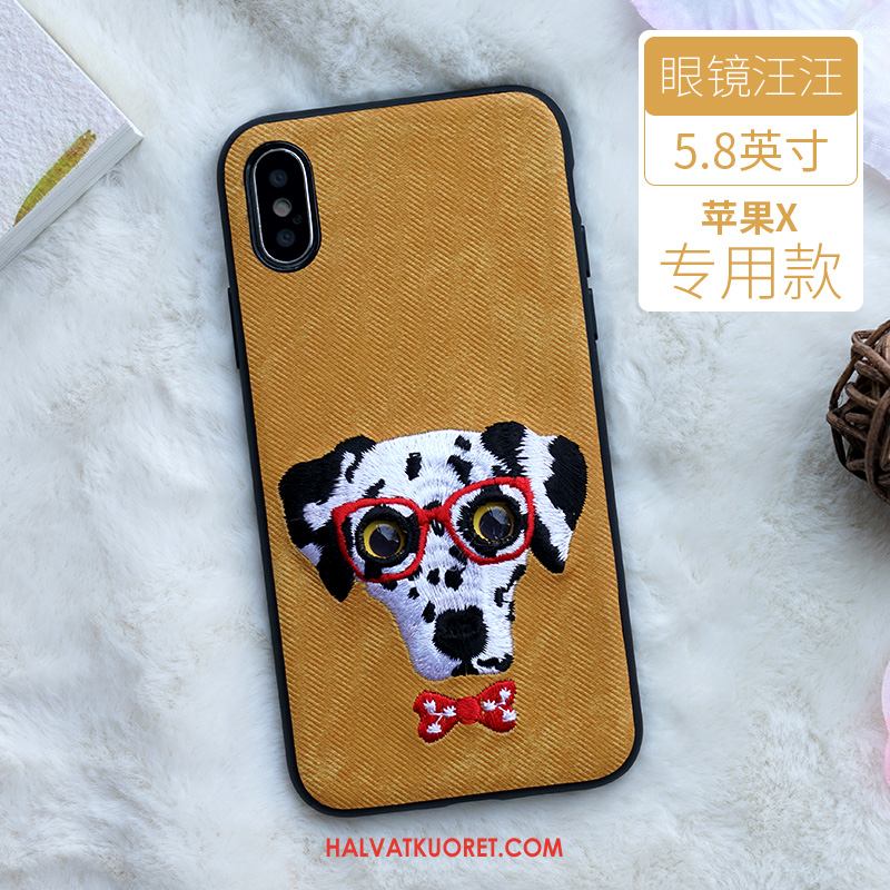 iPhone X Kuoret Murtumaton Tide-brändi, iPhone X Kuori Ihana Silikoni