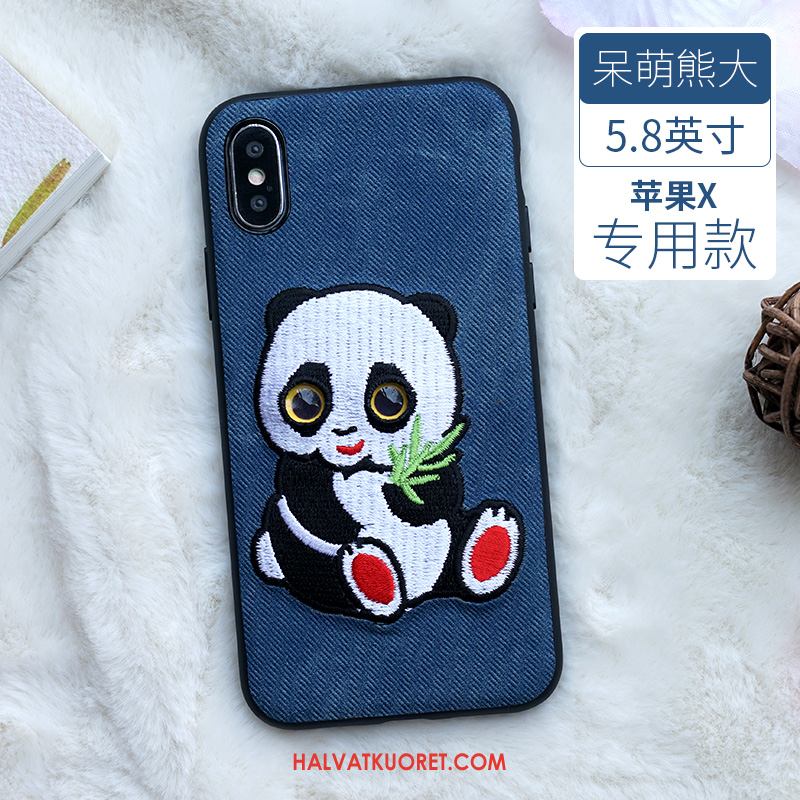 iPhone X Kuoret Murtumaton Tide-brändi, iPhone X Kuori Ihana Silikoni