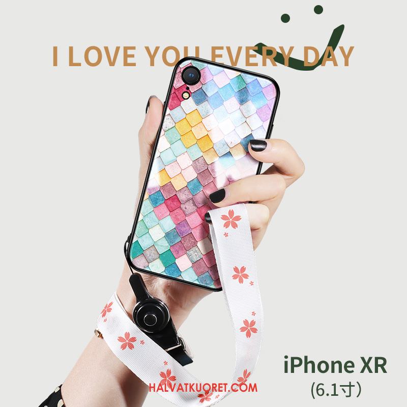 iPhone Xr Kuoret All Inclusive Net Red Monivärinen, iPhone Xr Kuori Puhelimen Ohut