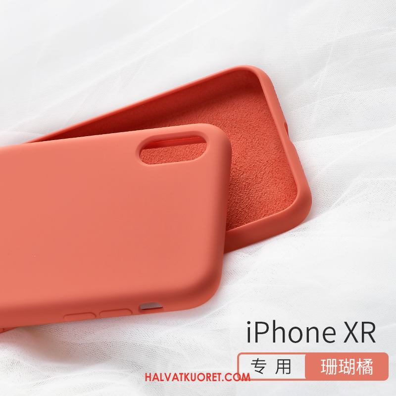 iPhone Xr Kuoret Kiinteä Väri Puhelimen All Inclusive, iPhone Xr Kuori Murtumaton Suojaus