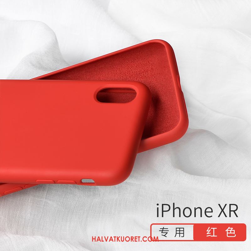 iPhone Xr Kuoret Kiinteä Väri Puhelimen All Inclusive, iPhone Xr Kuori Murtumaton Suojaus