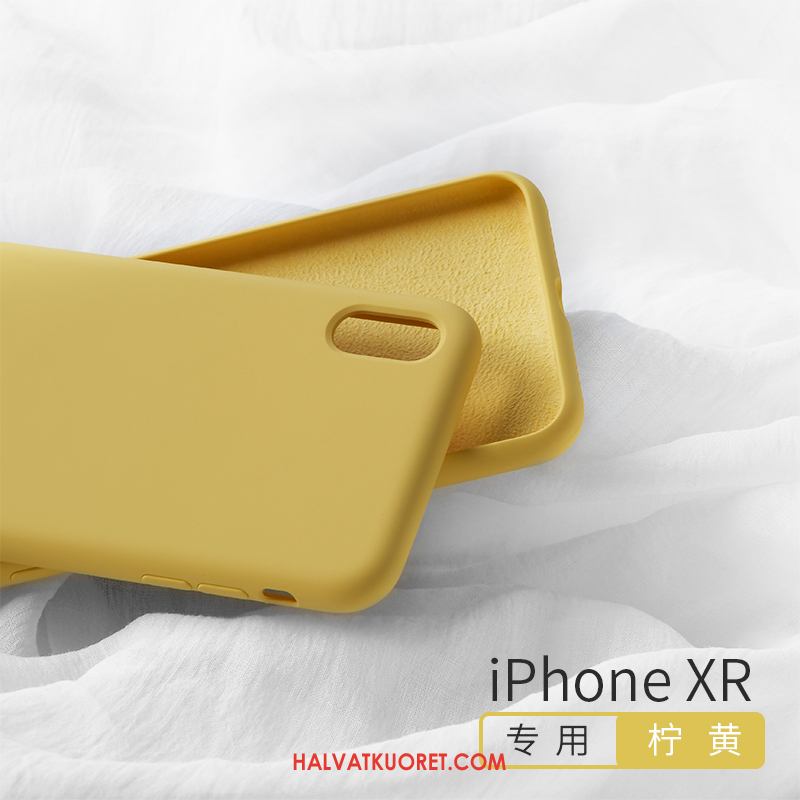 iPhone Xr Kuoret Kiinteä Väri Puhelimen All Inclusive, iPhone Xr Kuori Murtumaton Suojaus