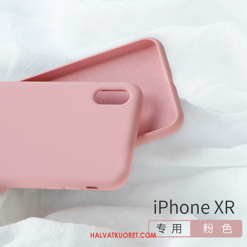 iPhone Xr Kuoret Kiinteä Väri Puhelimen All Inclusive, iPhone Xr Kuori Murtumaton Suojaus