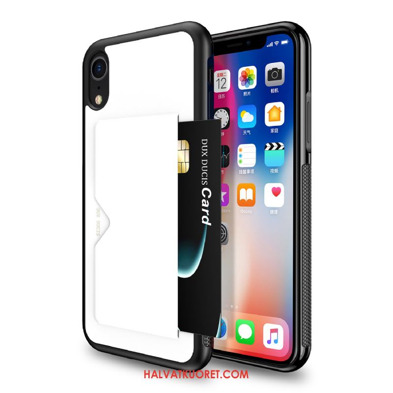 iPhone Xr Kuoret Kortti Nahkakotelo Murtumaton, iPhone Xr Kuori Puhelimen