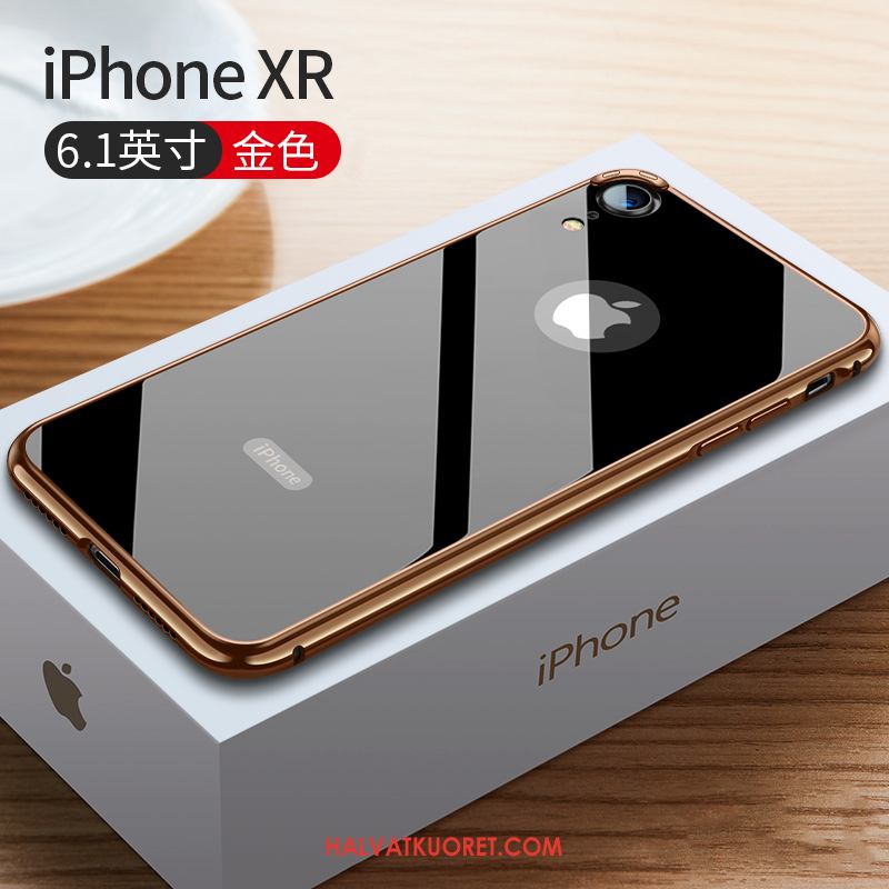 iPhone Xr Kuoret Metalli Tide-brändi Uusi, iPhone Xr Kuori All Inclusive Suojaus