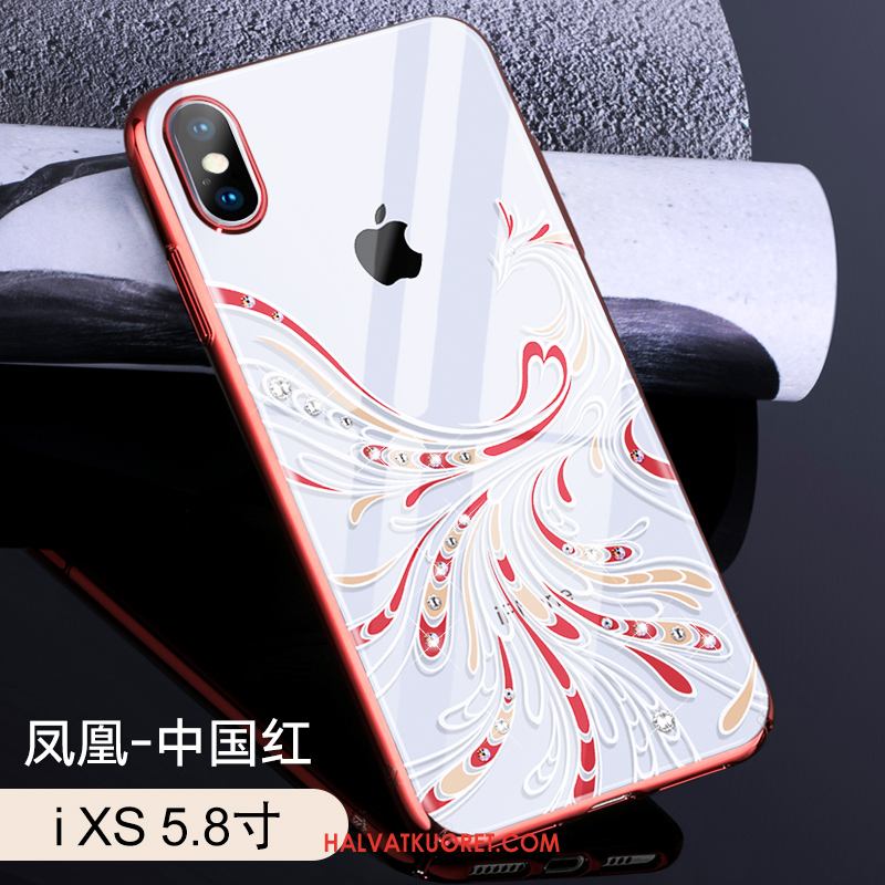 iPhone Xs Kuoret All Inclusive Kotelo Rakastunut, iPhone Xs Kuori Läpinäkyvä Murtumaton