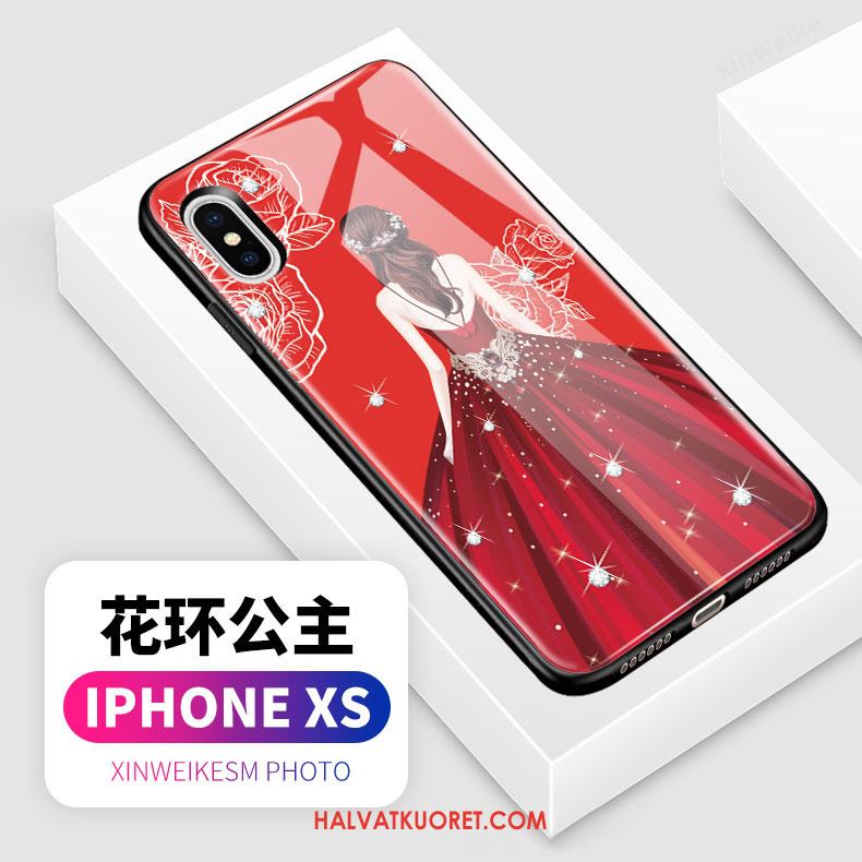 iPhone Xs Kuoret Kova Puhelimen Trendi, iPhone Xs Kuori Karkaisu Rakastunut