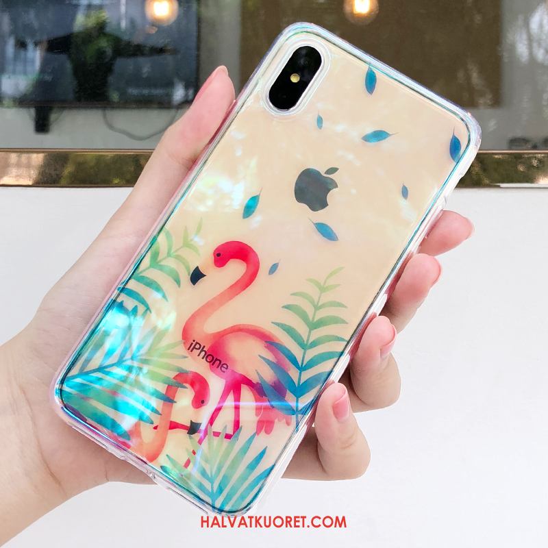 iPhone Xs Kuoret Läpinäkyvä Tide-brändi Puhelimen, iPhone Xs Kuori All Inclusive Net Red