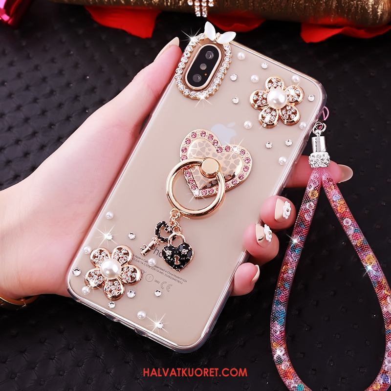 iPhone Xs Kuoret Silikoni Suojaus Läpinäkyvä, iPhone Xs Kuori Puhelimen Trendi