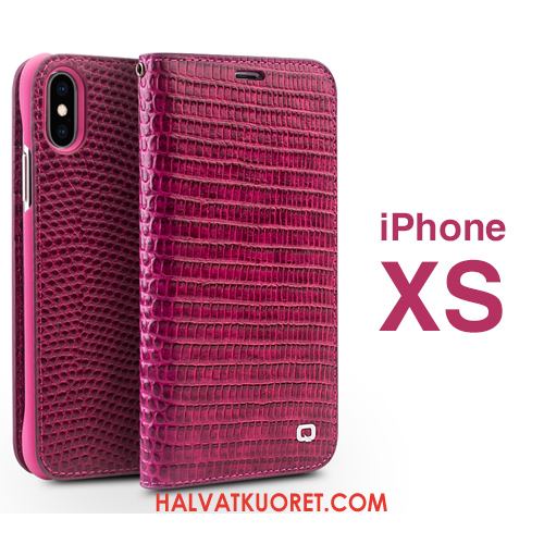 iPhone Xs Kuoret Suojaus Kortti Krokotiili, iPhone Xs Kuori Kukkakuvio Puhelimen