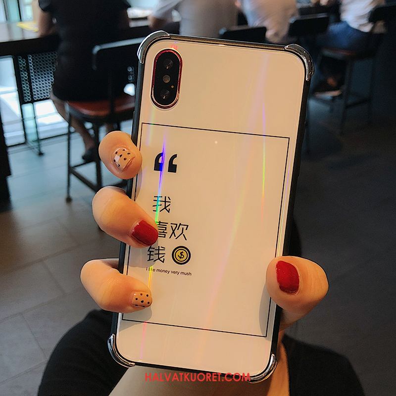 iPhone Xs Kuoret Tide-brändi Lasi, iPhone Xs Kuori Murtumaton All Inclusive