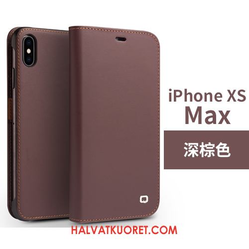 iPhone Xs Max Kuoret Kortti Musta Yksinkertainen, iPhone Xs Max Kuori Kotelo Puhelimen