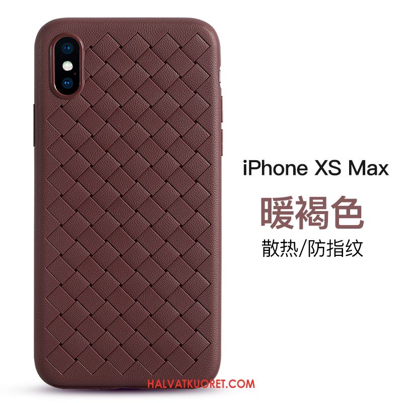 iPhone Xs Max Kuoret Tide-brändi Pehmeä Neste, iPhone Xs Max Kuori Puhelimen All Inclusive