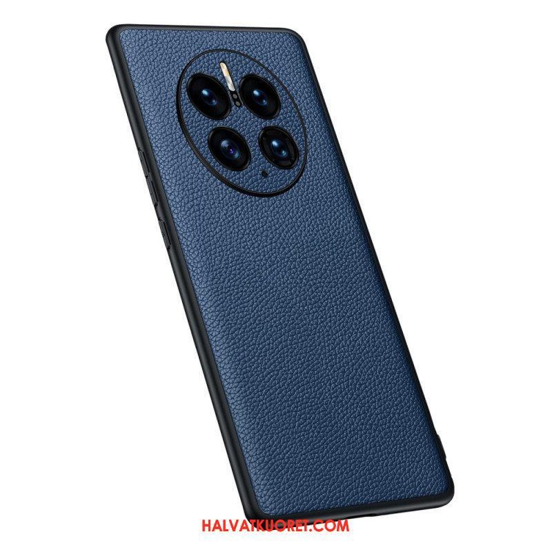 Case Huawei Mate 50 Pro Aitoa Litsi-nahkaa