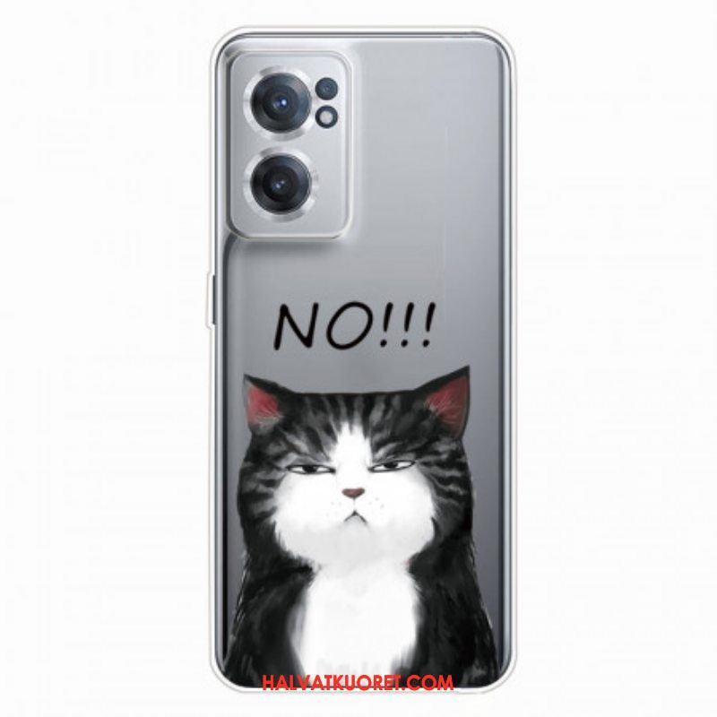 Case OnePlus Nord CE 2 5G Äkäinen Kissa
