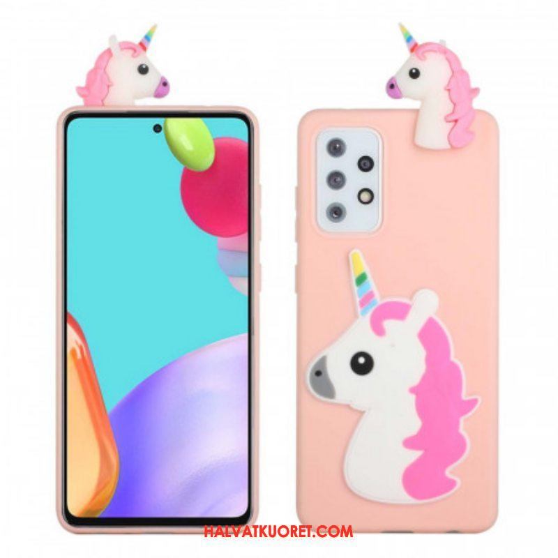 Case Samsung Galaxy A53 5G 3d Yksisarvinen