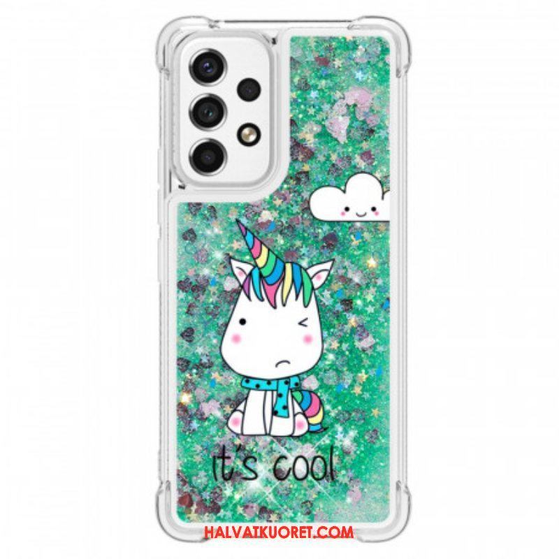 Case Samsung Galaxy A53 5G Glitter Unicorn