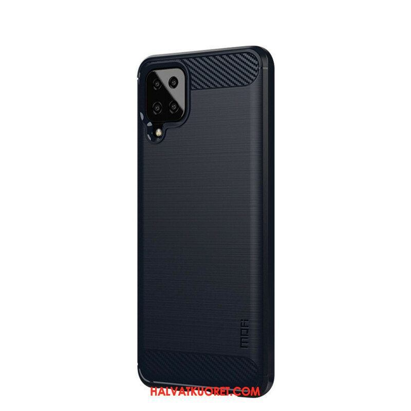 Case Samsung Galaxy M12 / A12 Mofi Harjattu Hiilikuitu