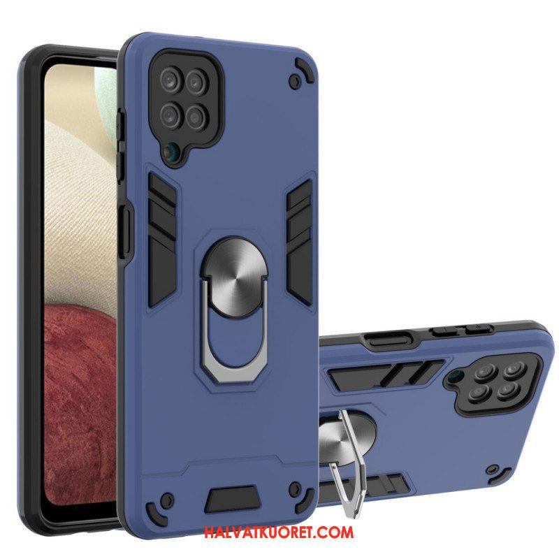 Case Samsung Galaxy M12 / A12 Rengas-kannatin Muotoilu