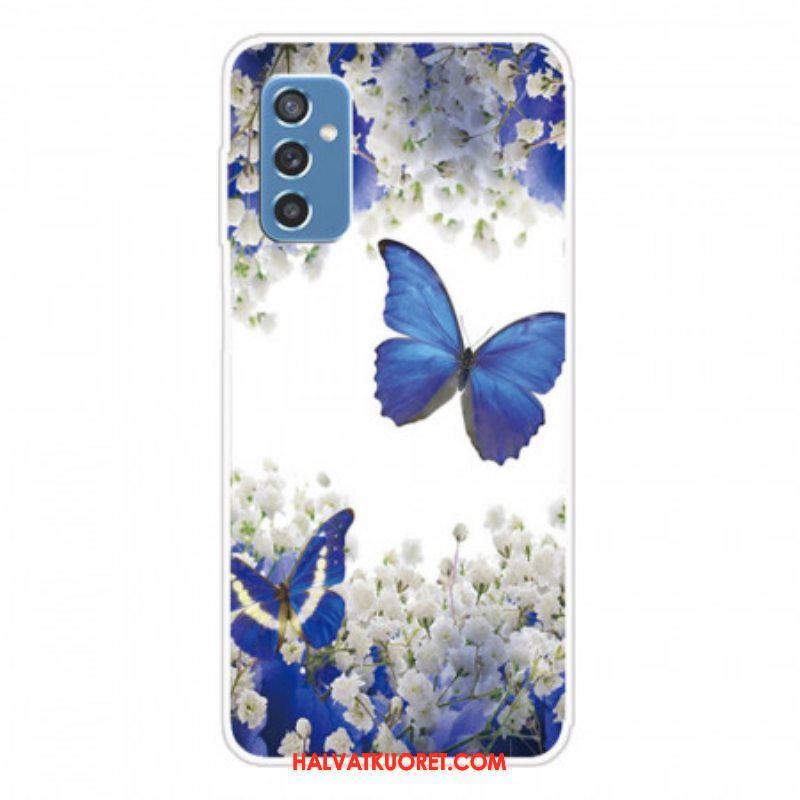 Case Samsung Galaxy M52 5G Mystinen Perhonen