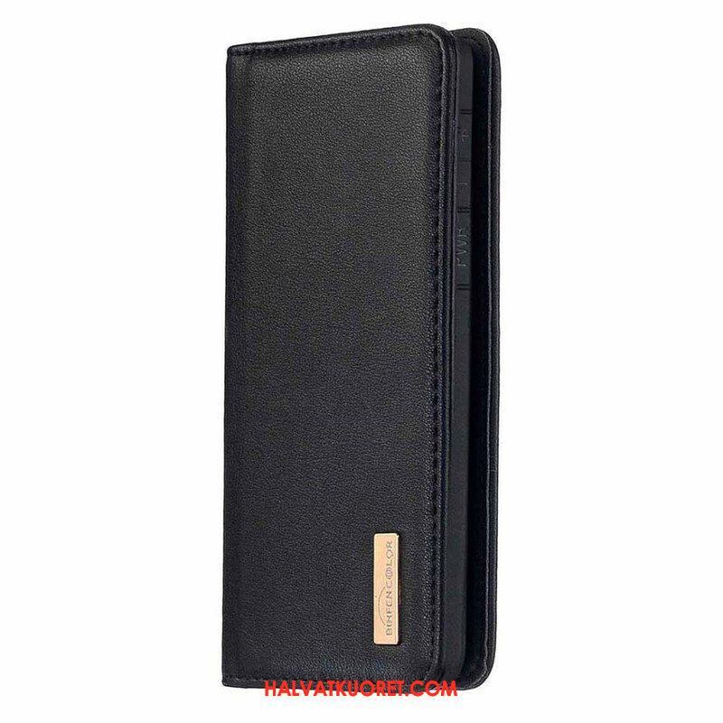 Case Samsung Galaxy S20 Plus / S20 Plus 5G Kotelot Flip Irrotettava Aitoa Nahkaa