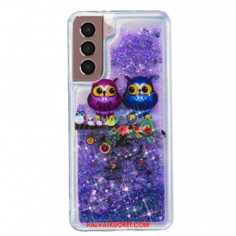 Case Samsung Galaxy S22 5G Kimaltelevat Pöllöt