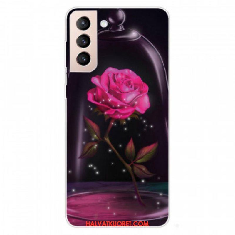 Case Samsung Galaxy S22 5G Maaginen Vaaleanpunainen