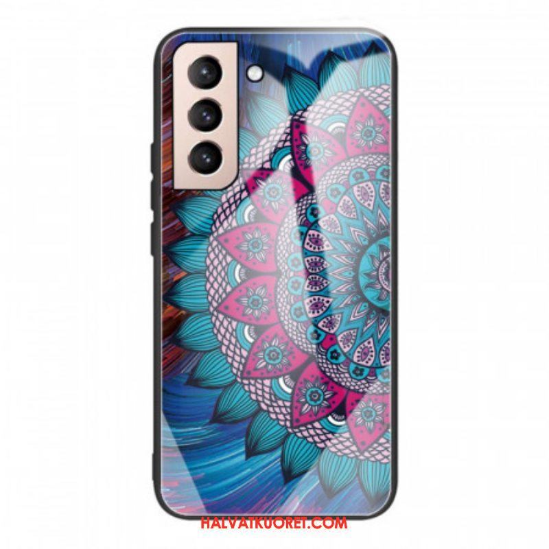 Case Samsung Galaxy S22 5G Mandala Karkaistu Lasi