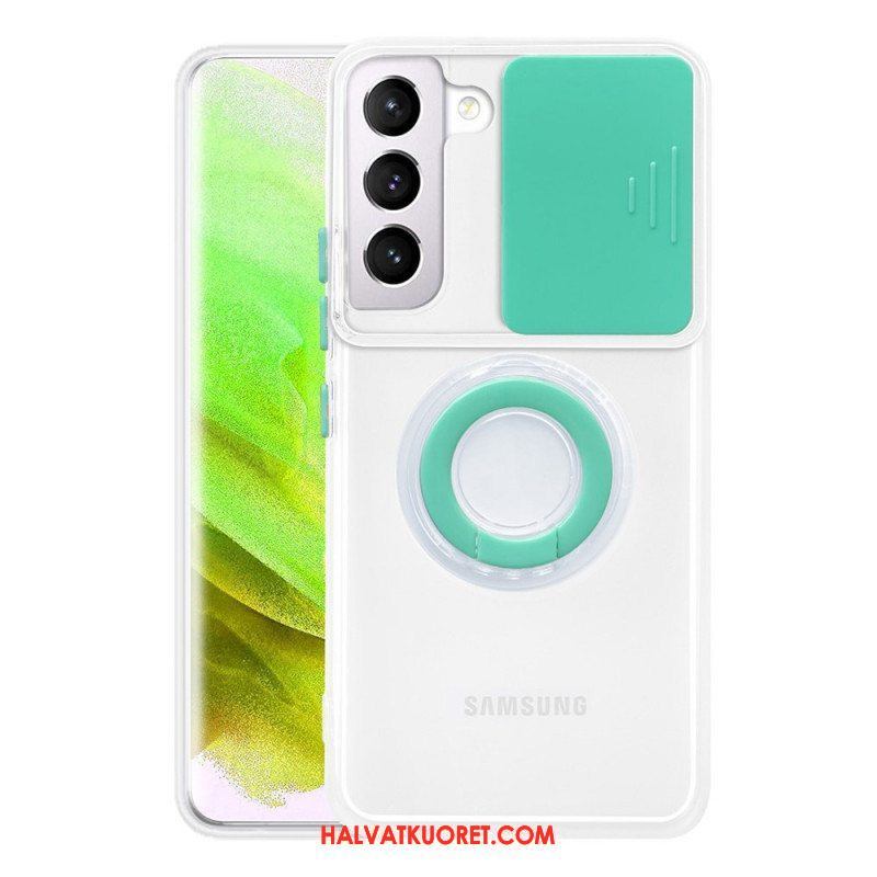 Case Samsung Galaxy S22 5G Rengastuki Ja Linssisuojat