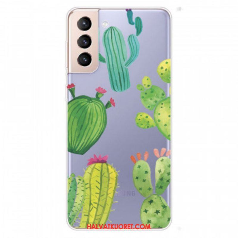 Case Samsung Galaxy S22 Plus 5G Akvarelli Kaktukset