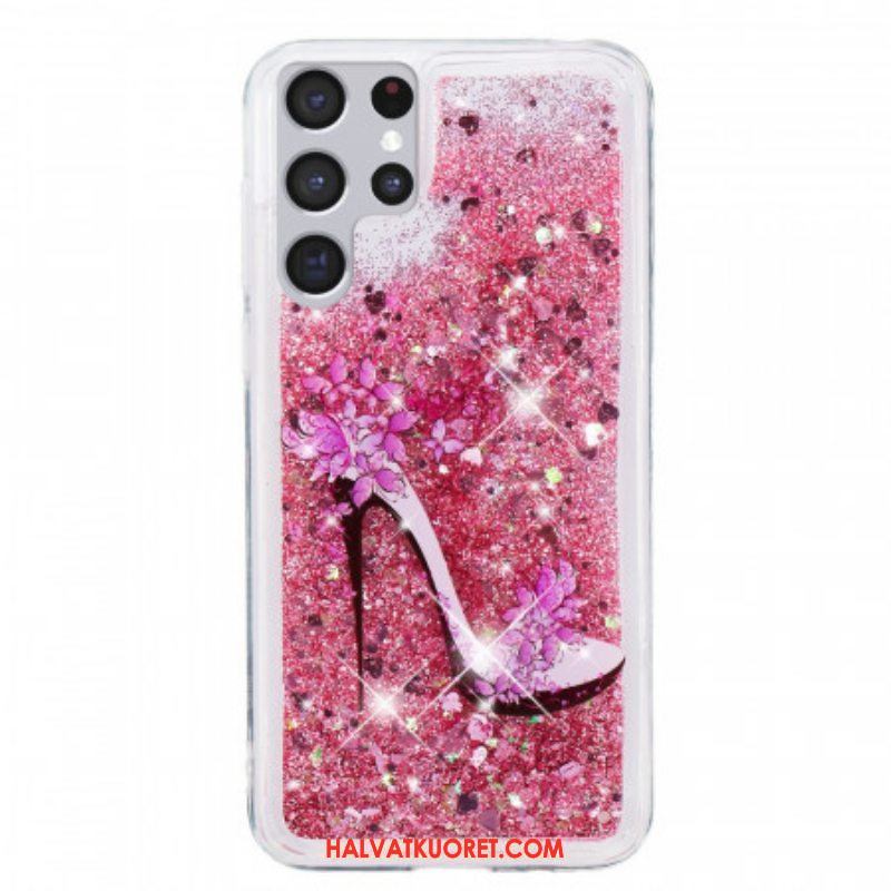 Case Samsung Galaxy S22 Ultra 5G Glitteripumppu