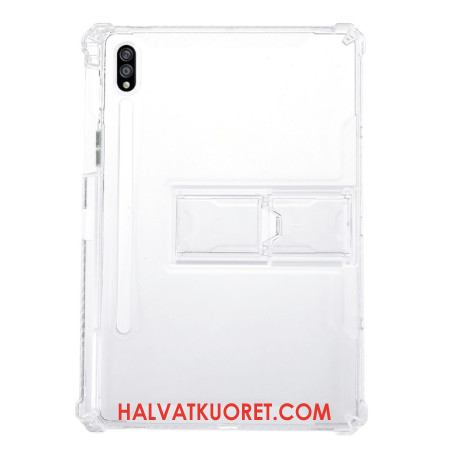 Case Samsung Galaxy Tab S10 Fe Puhelinkuoret Läpinäkyvä Jalusta