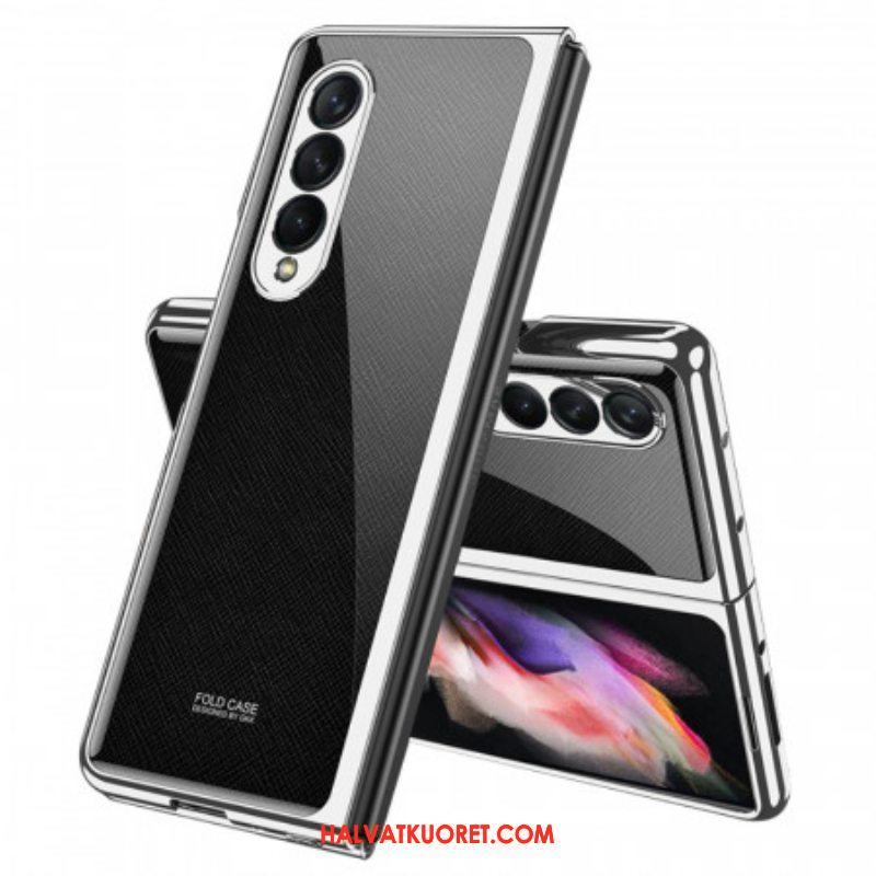 Case Samsung Galaxy Z Fold 3 5G Gkk Teksturoitu Karkaistu Lasi