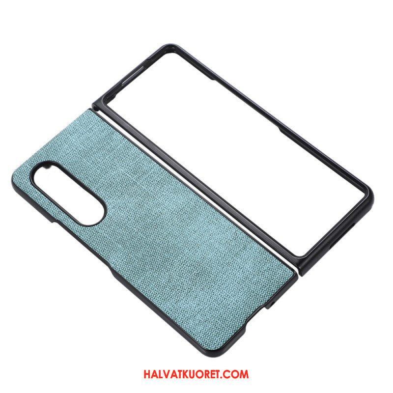 Case Samsung Galaxy Z Fold 4 Kudottu Keinonahka
