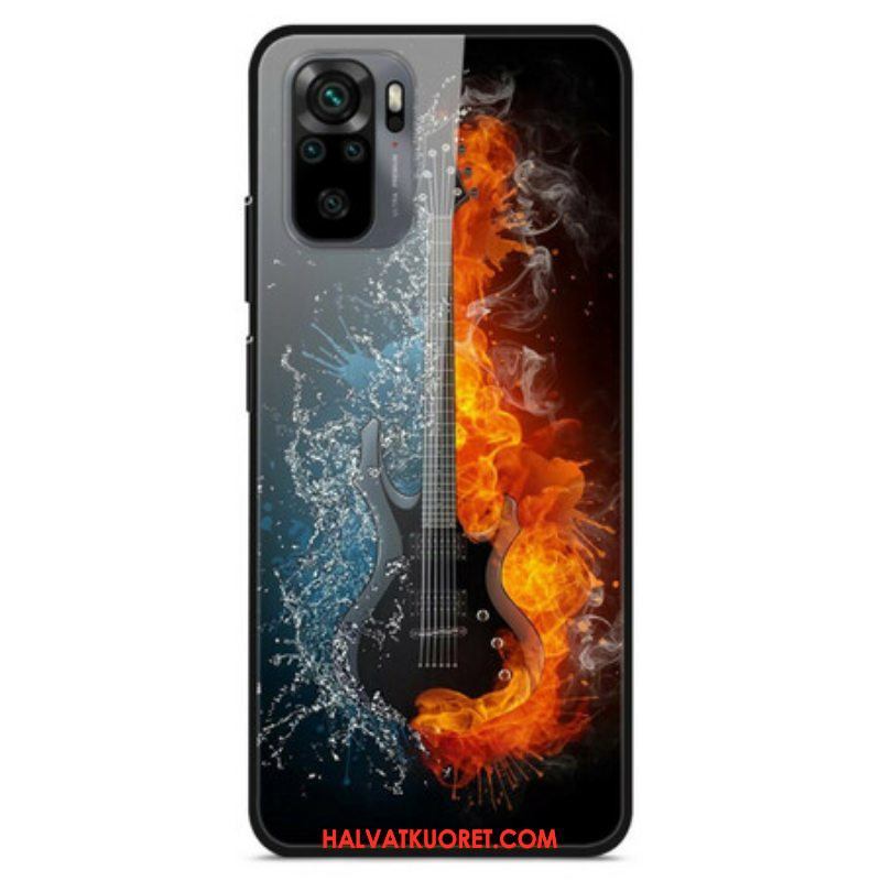 Case Xiaomi Redmi Note 10 / 10S Tempered Glass Guitar