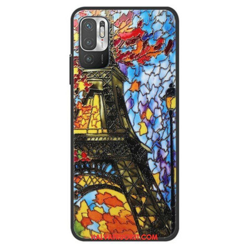 Case Xiaomi Redmi Note 10 5G Eiffel-tornin Suunnittelu