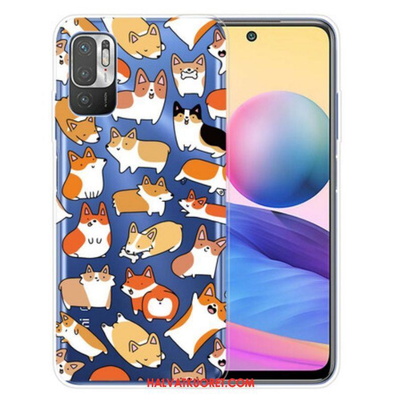 Case Xiaomi Redmi Note 10 5G Useita Koiria