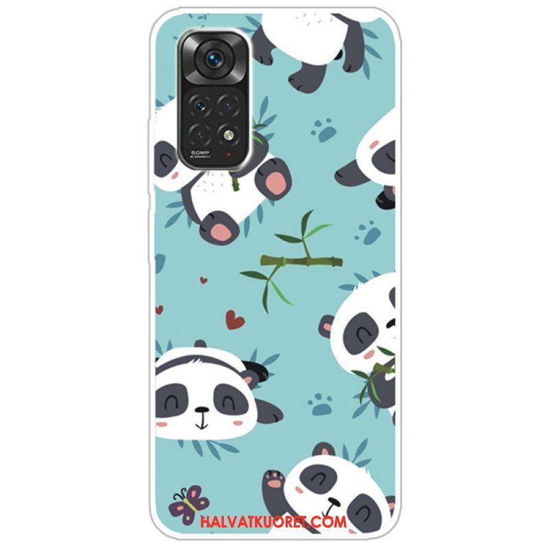 Case Xiaomi Redmi Note 11 / 11S Pandajoukko