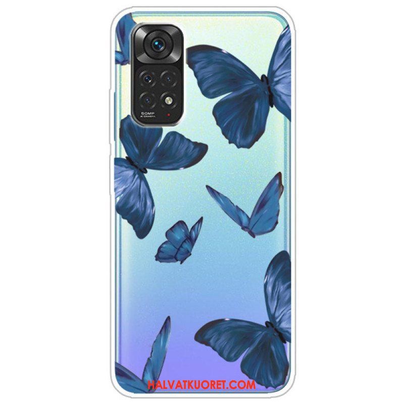 Case Xiaomi Redmi Note 11 / 11S Villit Perhoset