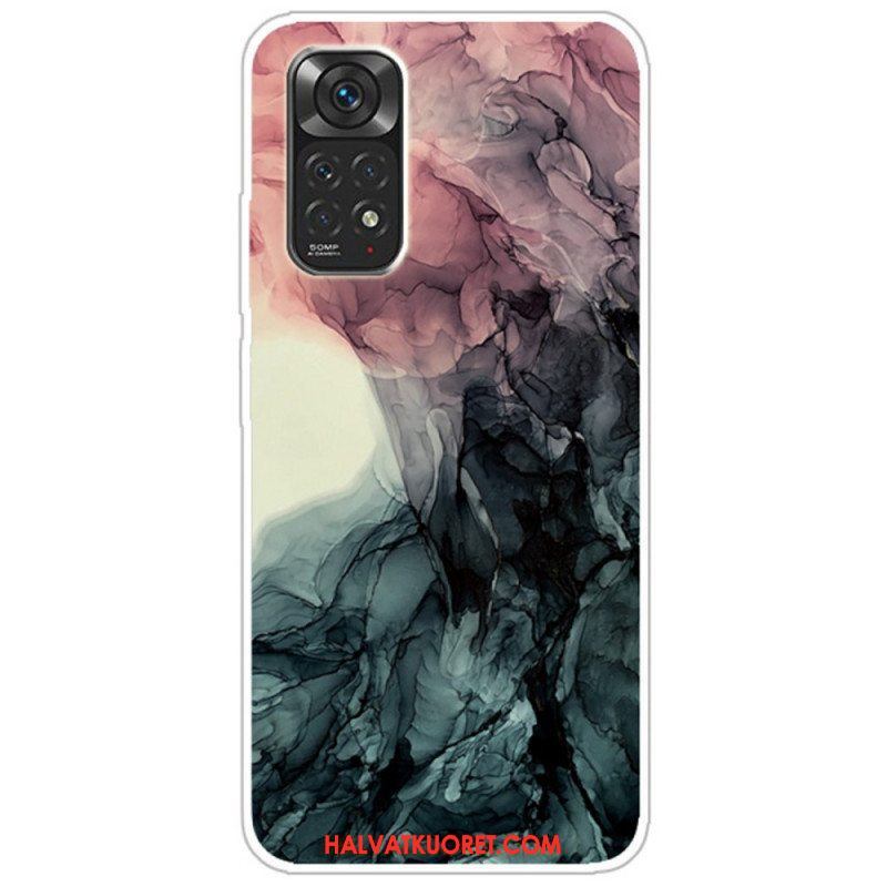 Case Xiaomi Redmi Note 11 / 11S Värillinen Marmori