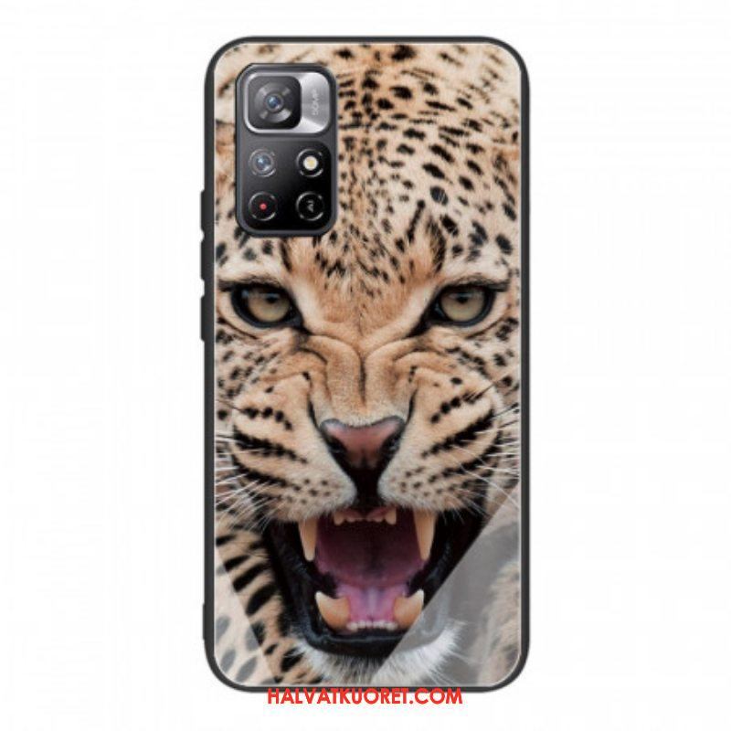 Case Xiaomi Redmi Note 11 Pro Plus 5G Leopard Karkaistu Lasi