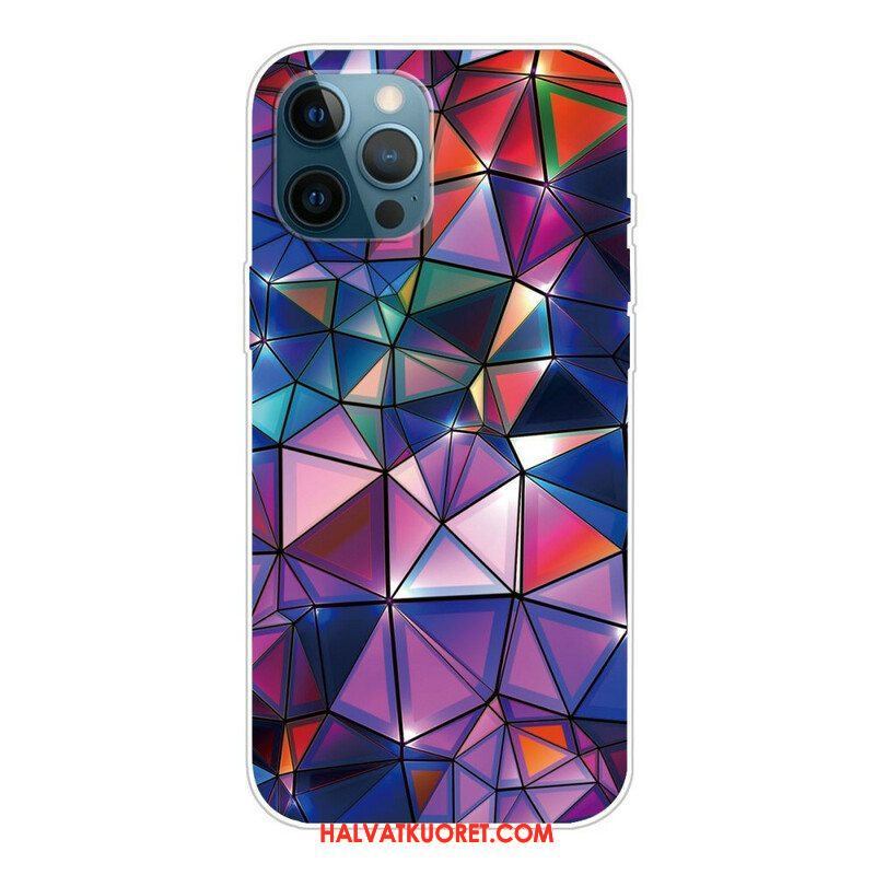 Case iPhone 13 Pro Max Joustava Geometria